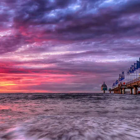 Ostseebad-zinnowitz-kuschelige-ferienwohnung-wolken Апартаменты Цинновиц